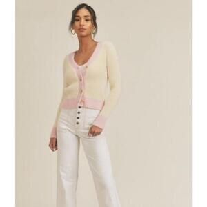 NWOT Lush Fuzzy Button-Up Cardigan, Size Small